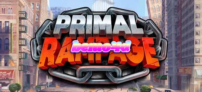 Visual dramatis dari penjaga hutan Korrak dalam slot Primal Rampage