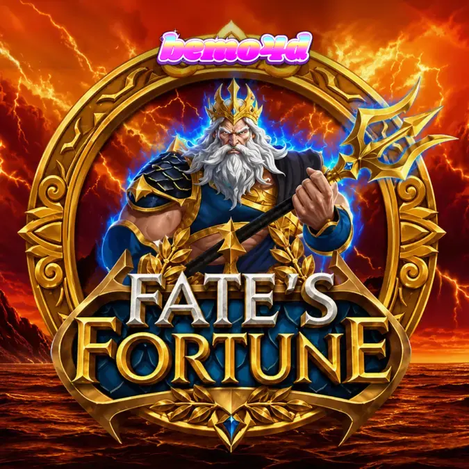 Tampilan visual slot Fate’s Fortune dengan elemen mitologi Yunani.